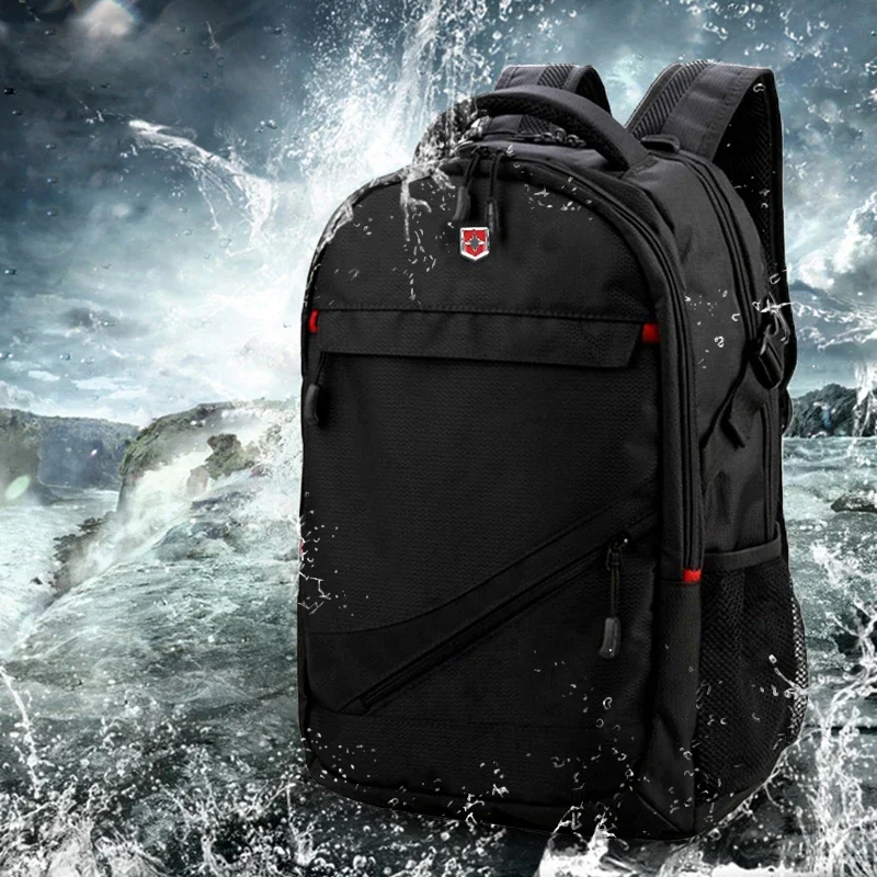 

Waterproof School Backpack Men Business 15.6/ 17 Inch Laptop Bag Daypack Travel Teenage Male Mochila Fashion Women Backpacks New