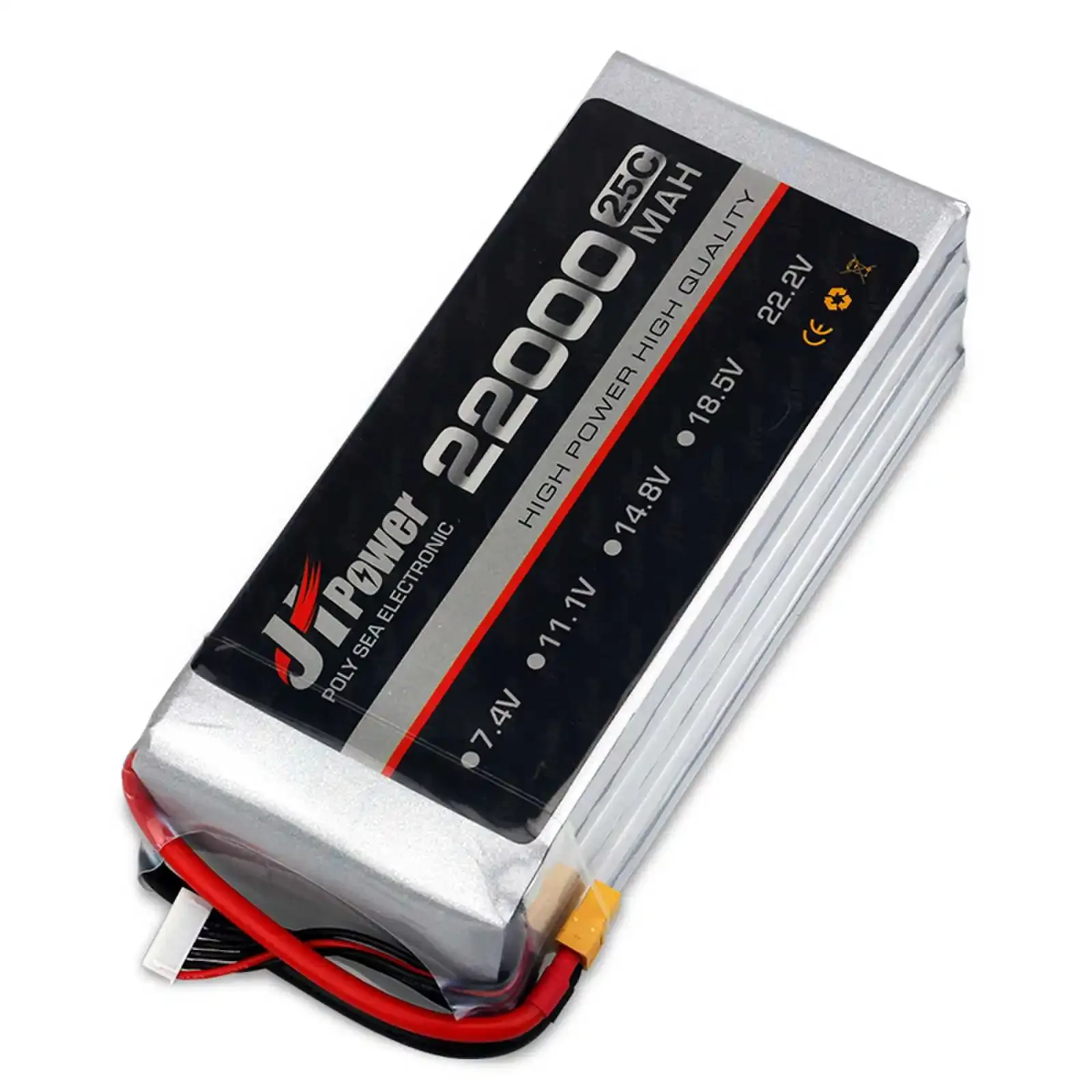 LiPo 3S 4S 5S 6S 22000mAh RC LiPo Battery 11.1V 14.8V 18.5V 22.2V 25C for RC Car Helicopter Boat RC Drone XT60 XT90 EC3 EC5