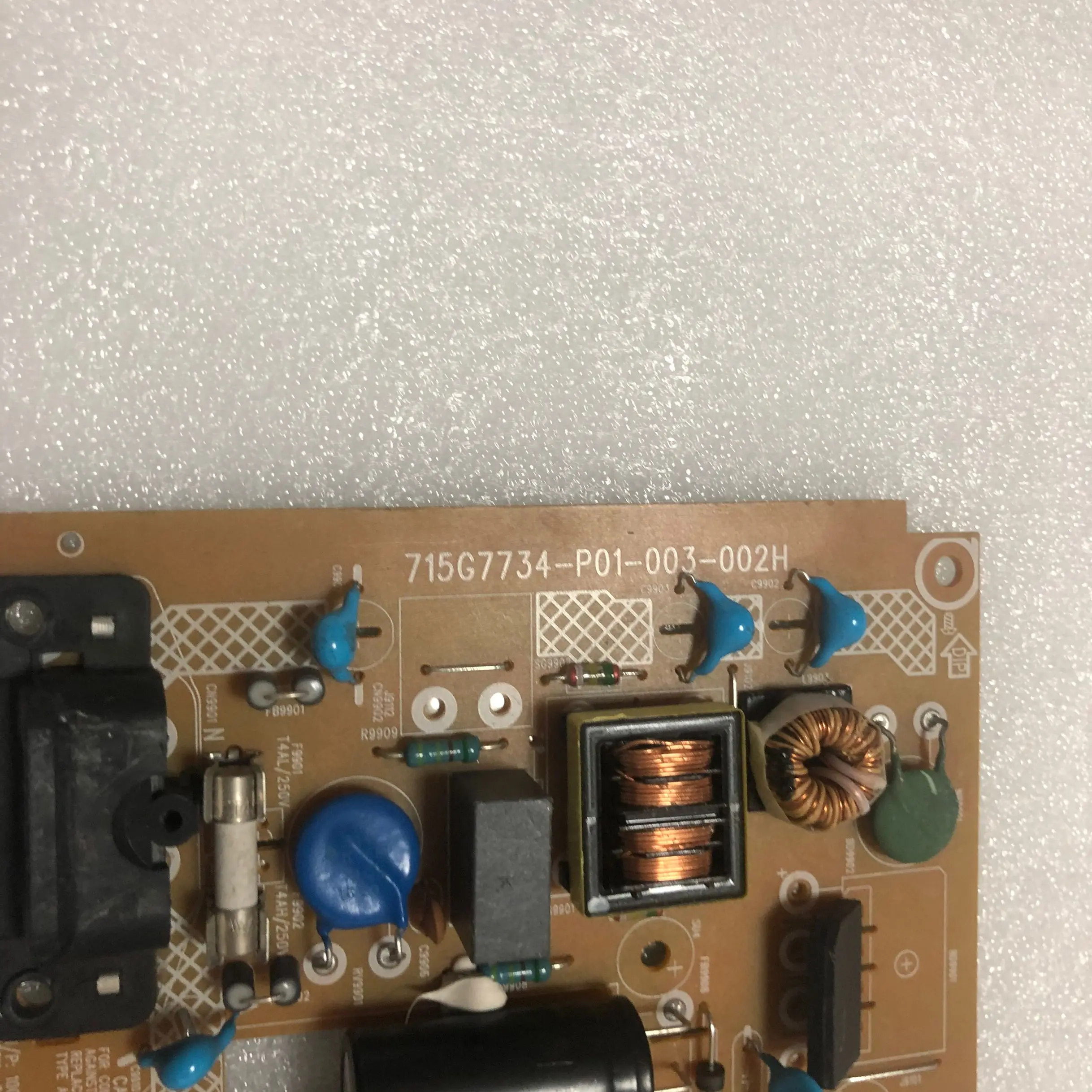 Original power board 715G7734-P01-003-002H