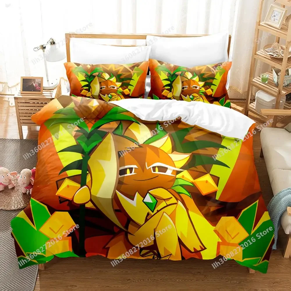 

3D Printing Game Cookie Run OvenBreak Bedding Set Single Twin Full Queen King Size Bed Set Adult Kid Bedroom Duvet cover Sets