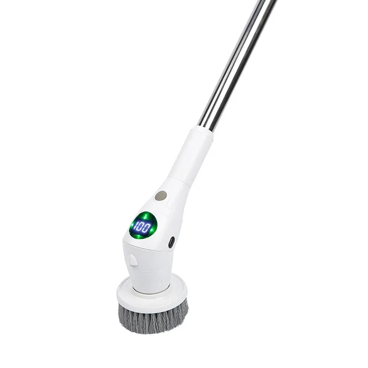 

Hot Selling Super Electric Cordless Bathroom Cleaner Spin Scrubber Home Electric Toilet Scrubbing Cleaning Brush