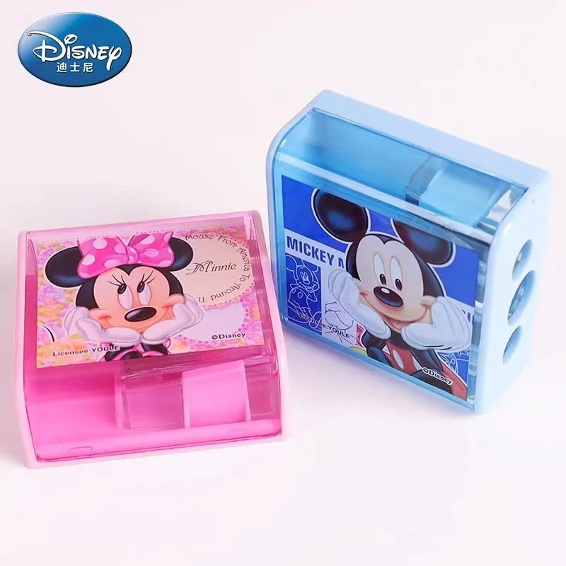 Lilo e apontador de lápis Stitch, Disney Desenhos animados, fofo, três buracos, mickey, crianças e estudantes, material escolar