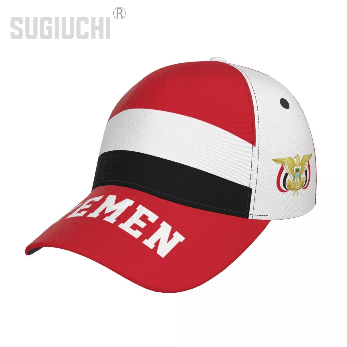 Unisex Yemen Flag Yemenese Adult Baseball Cap Patriotic Hat for Baseball Soccer Fans Men Women