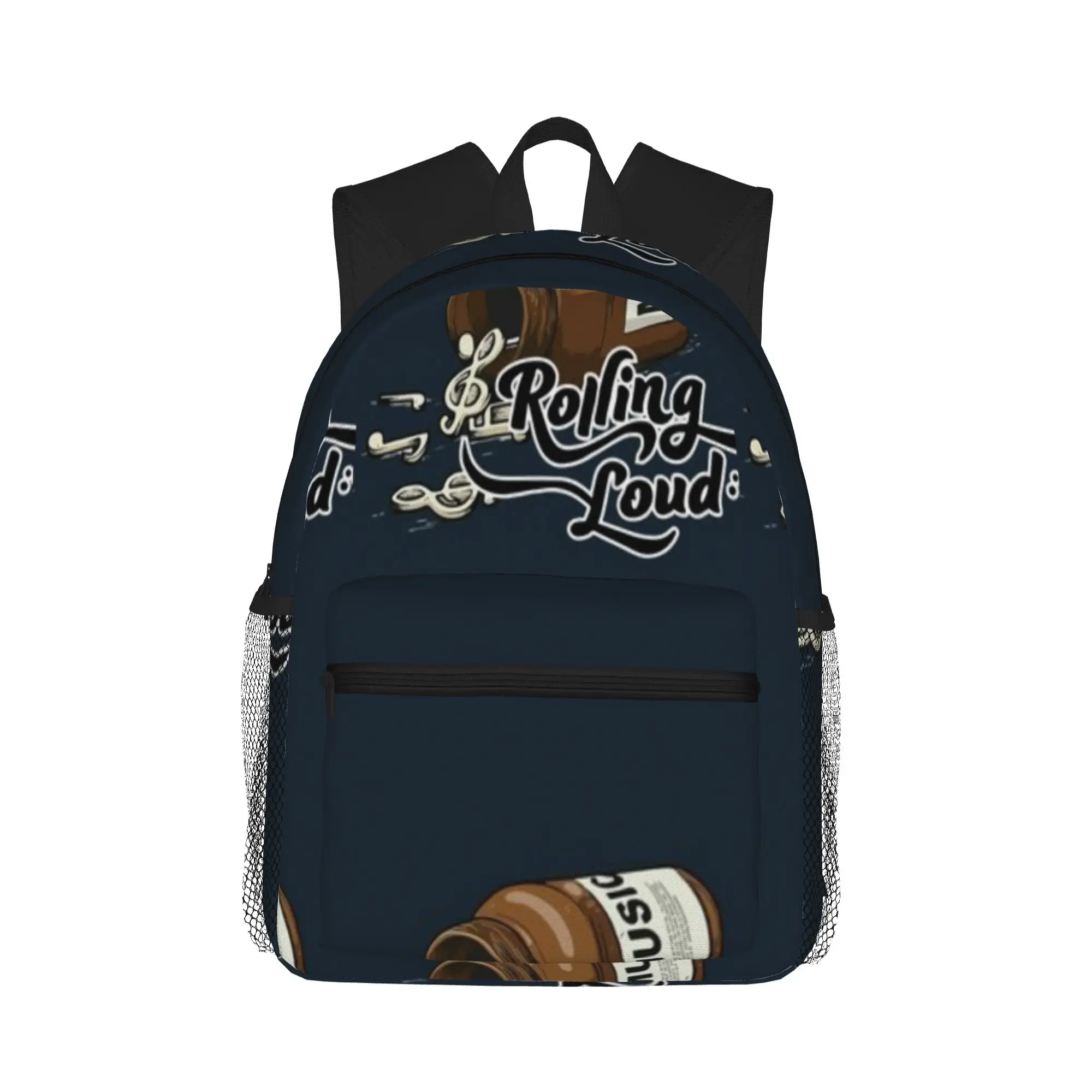 

Rolling Loud Music Casual Backpack for Students and Adults Travel backpack