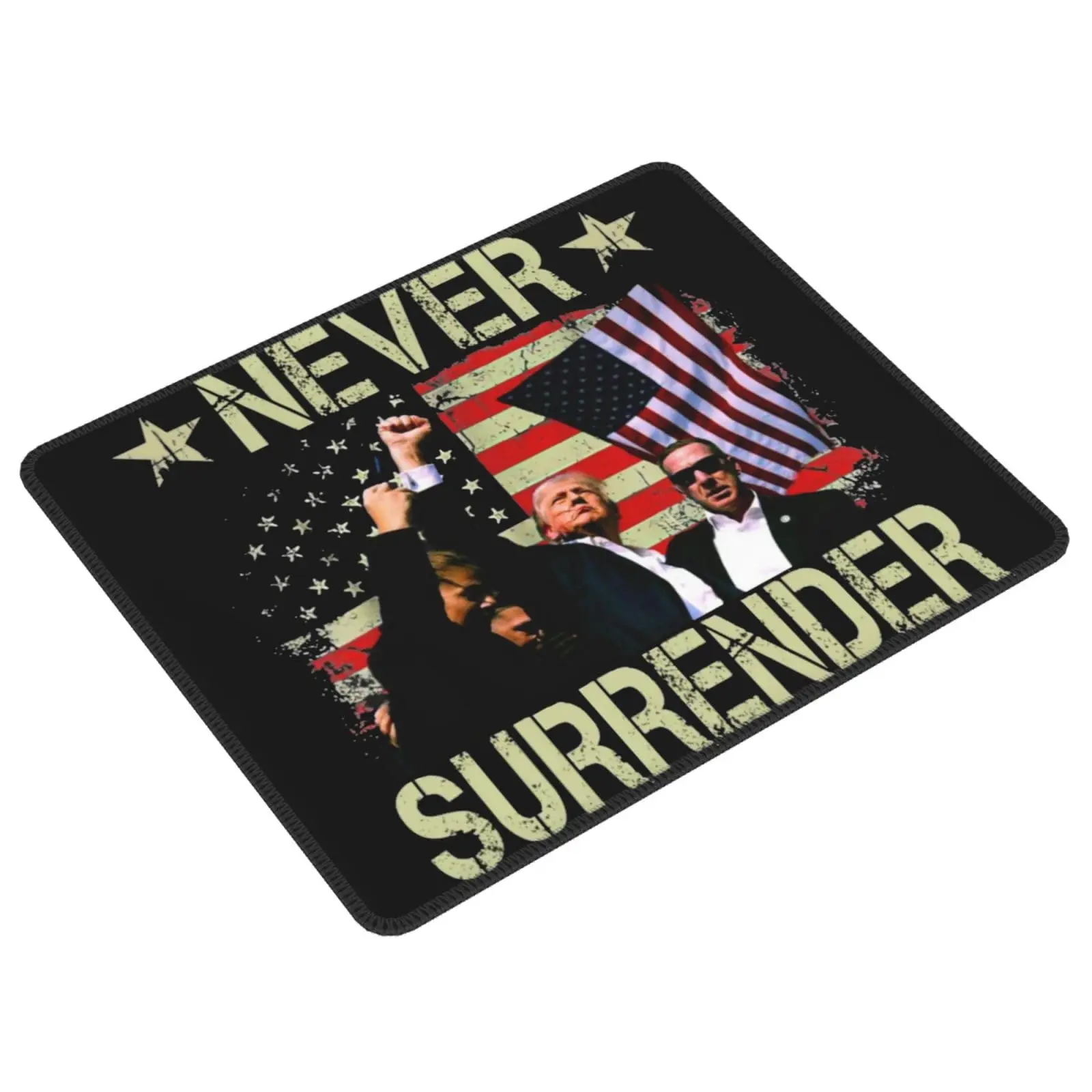 Trump ต่อสู้ต่อสู้ร้อนขายแผ่นรองเมาส์สแควร์สบาย Gaming Mousepad แผ่นรองเม้าส์แป้นพิมพ์ Mats Pad 22x18 ซม.