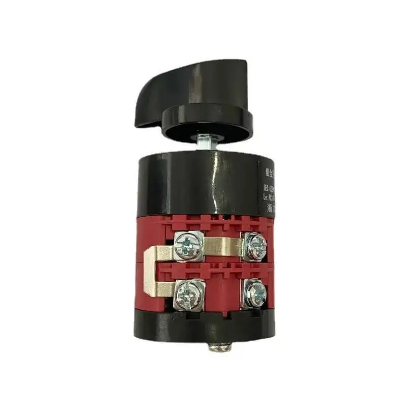 Yamin الكهربائية 3 موقف HZ5B-20/2 الأحمر مزيج تغيير مفتاح دوران الكامة التبديل 20A 2 أقطاب 8 محطات الفضة الاتصال #5