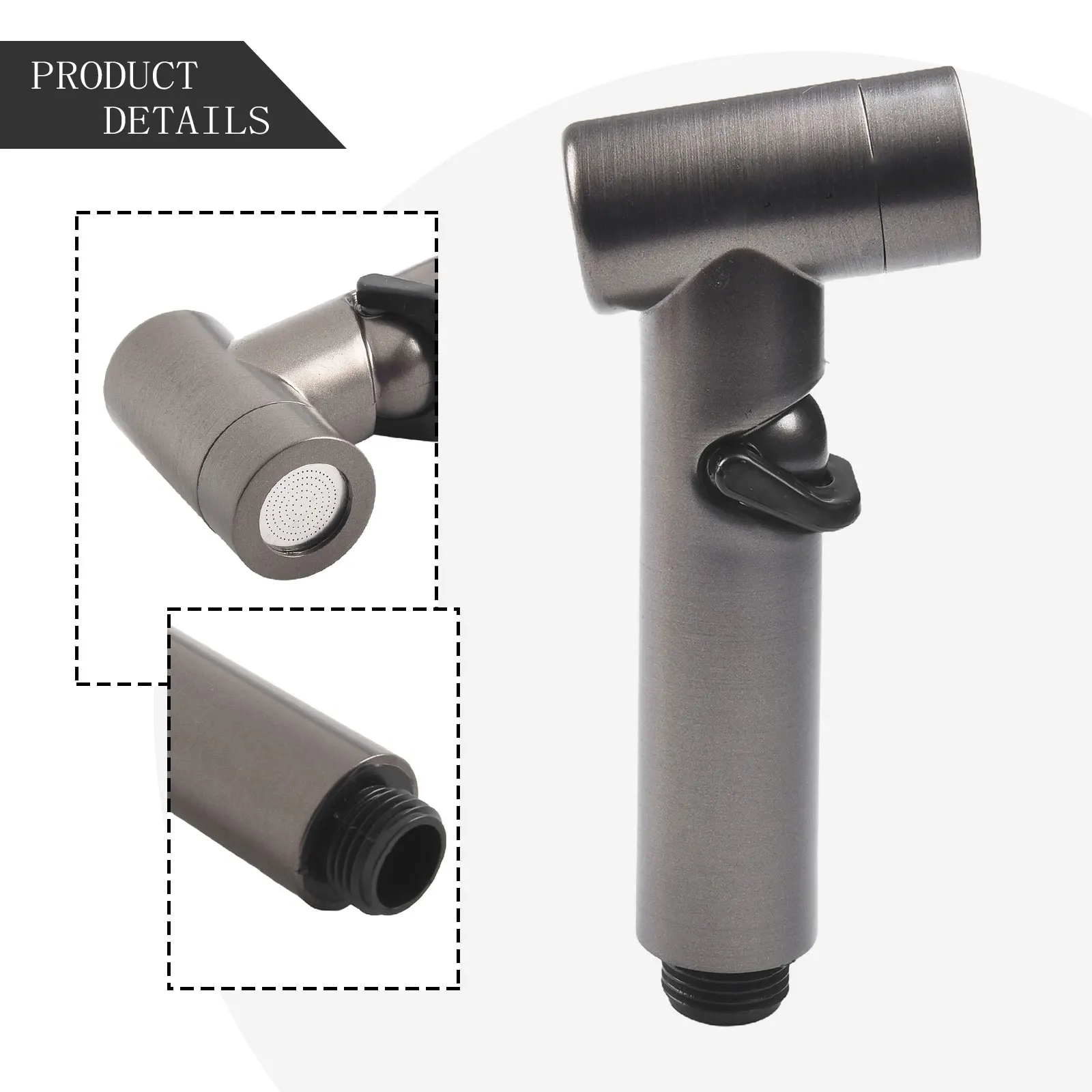 ABS Spray Shower Head  High Pressure Handheld Toilet Bidet Spray Cleaning Hygienic Shower Nozzle Bathroom Accessories ﻿