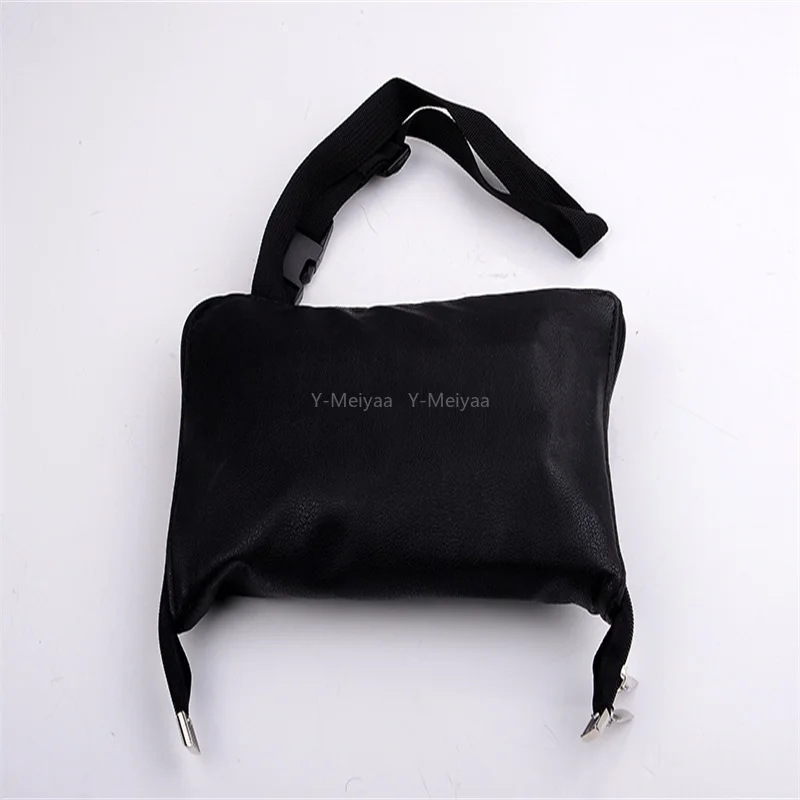 Multi-function Large Capacity 1PC PU Makeup Brush Bag With Zipper Belt Cosmetic Bag For Professional Makeup Artist Storage Bag