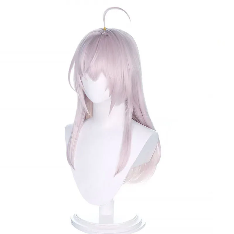 Anime Alya Alisa Mikhailova Kujou Cosplay Pruik Synthetisch Haar 60 cm Lange Grijs Roze Vrouwen Pruik Hittebestendige Pruiken