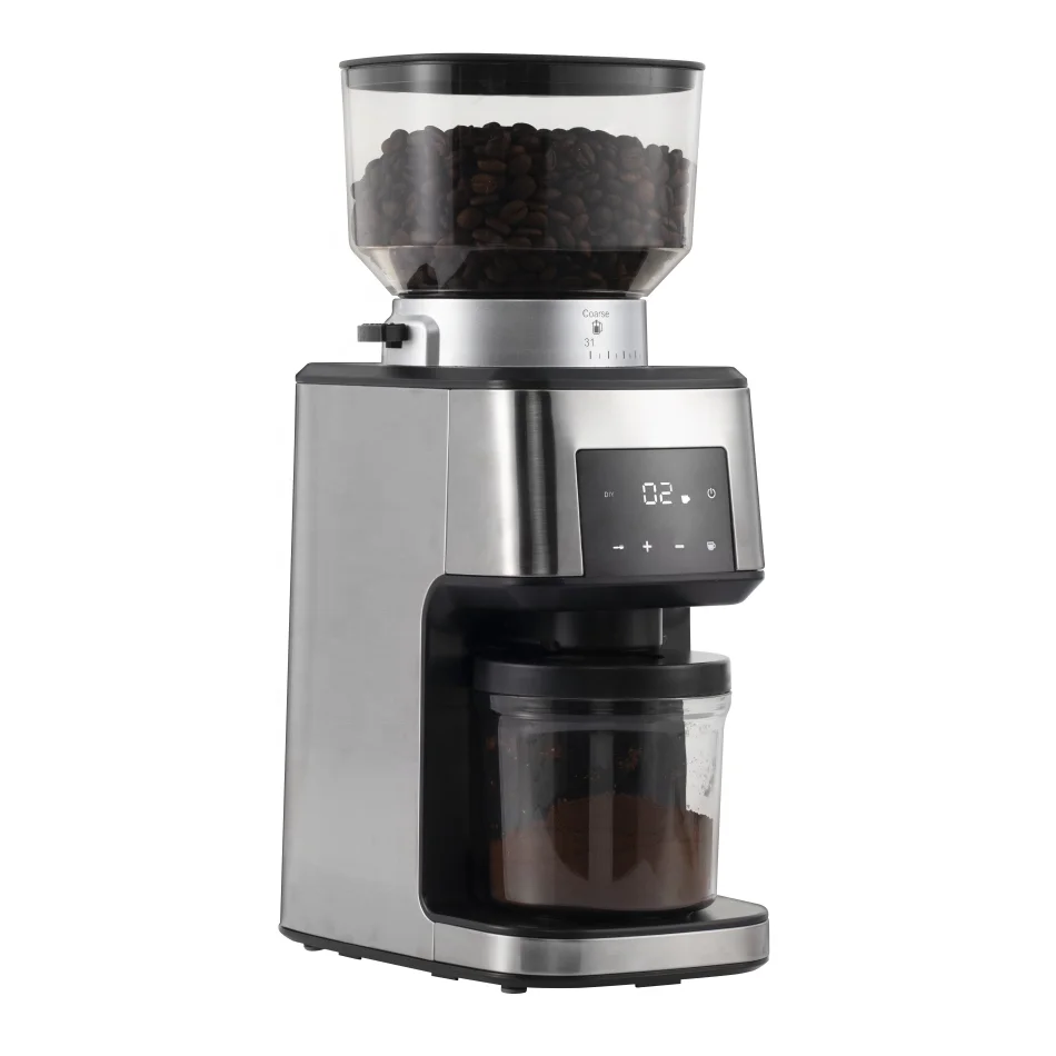 

CG09 Touch-screen Grinding Coffee Grinder Espresso Bean Machine Coffee Mill Burr Coffee Grinder
