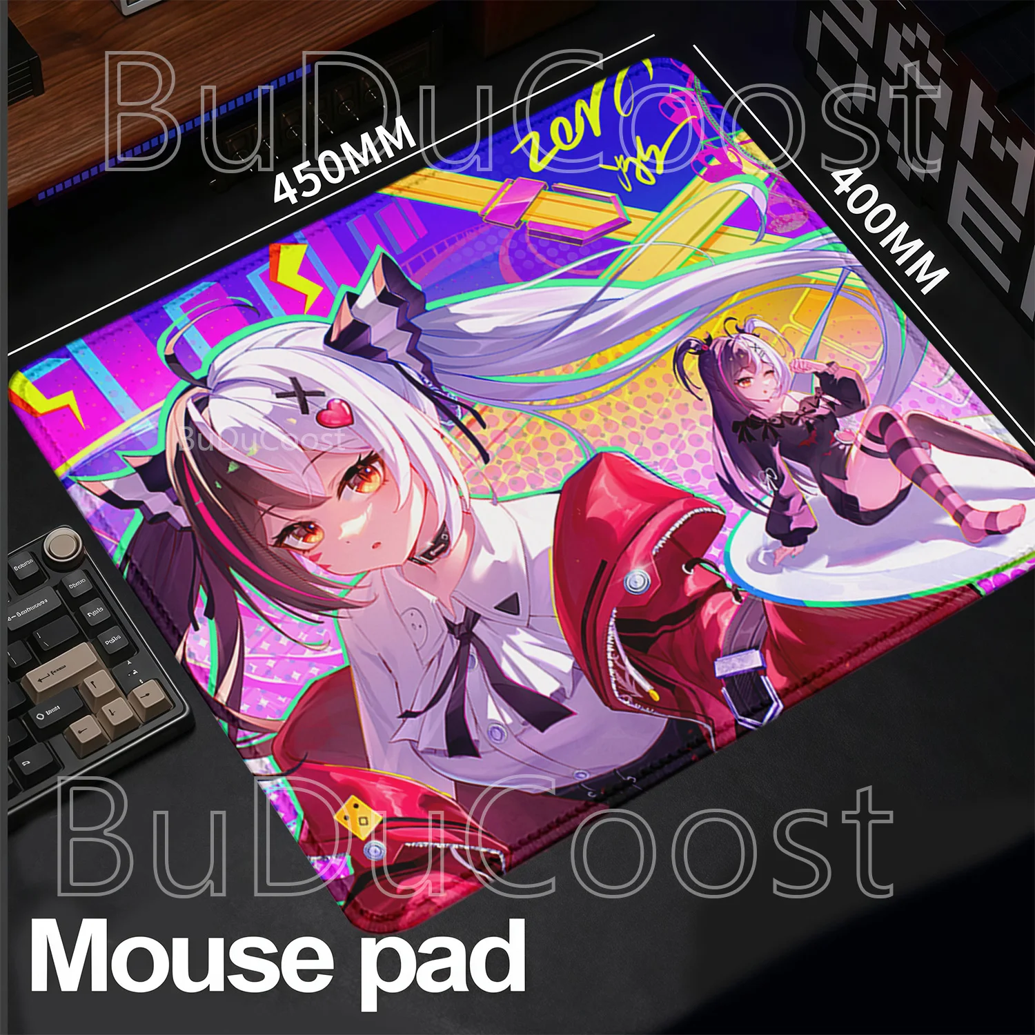 NTE Lacrimosa Neverness to Everness Small Size Mousepad Kawaii Anime Girl Mouse Pad NonSlip base Gaming Office overlock Desk Mat