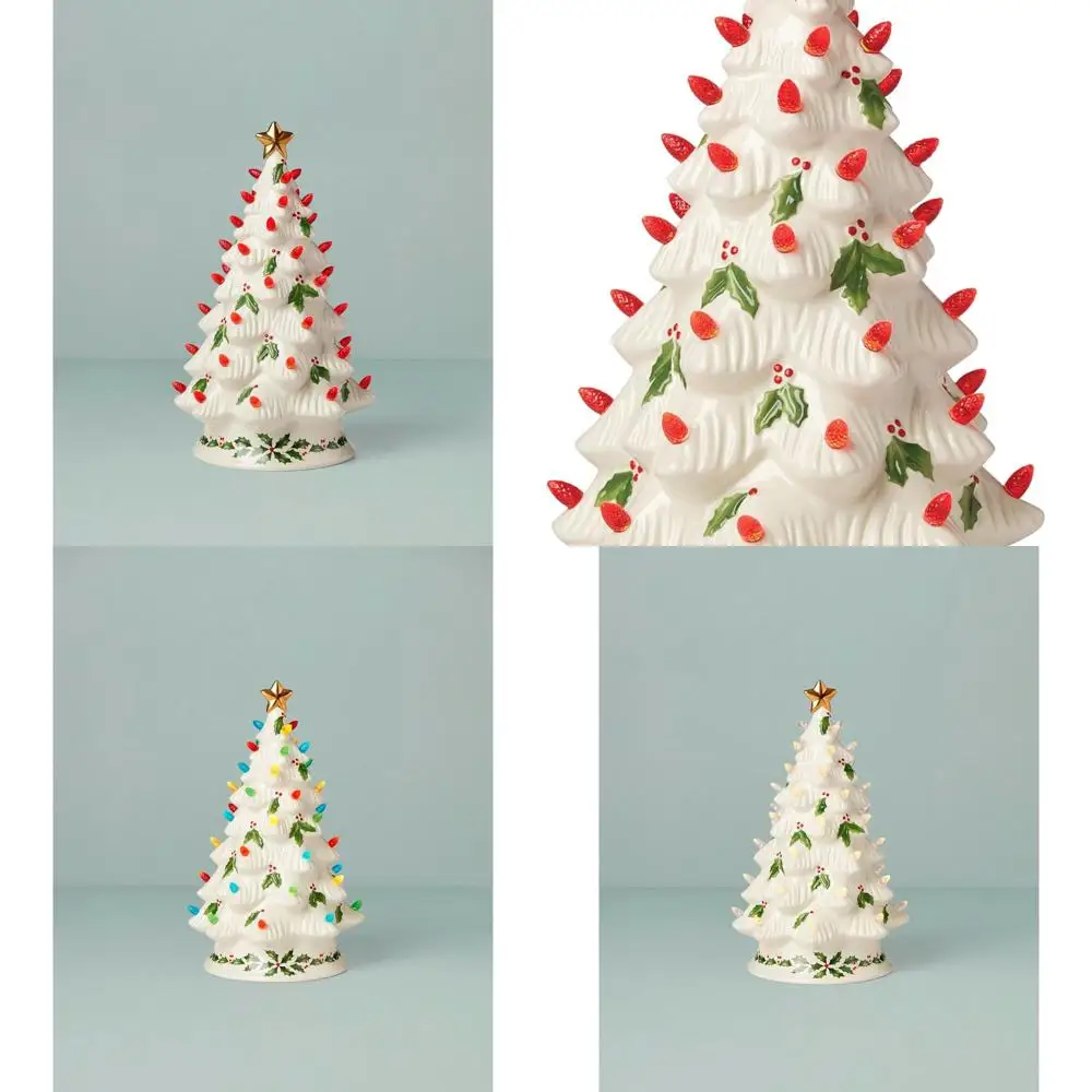 

Glamorous Holiday Red Lit Tree, Timeless Christmas Decor