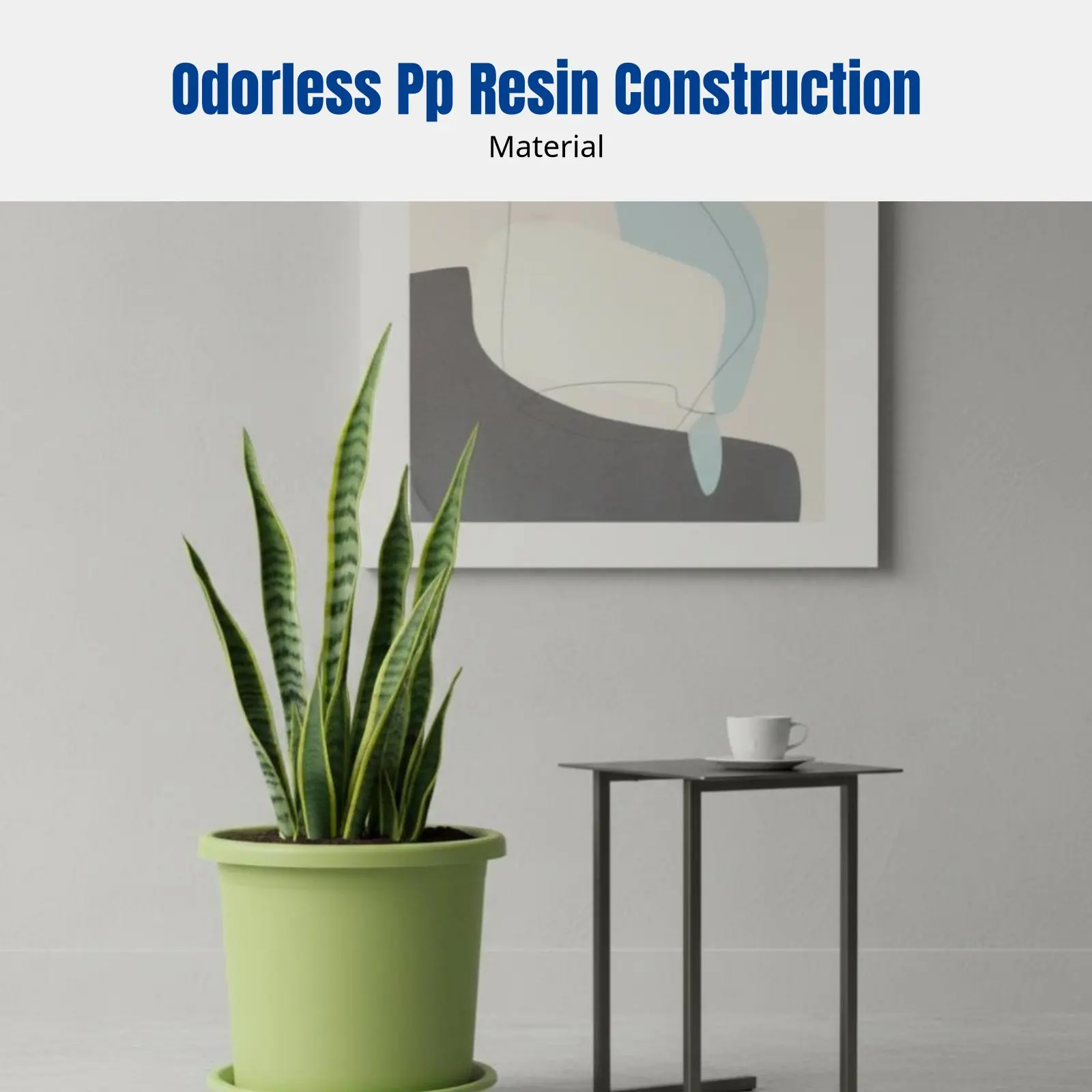 

Nordic Style Thickened Resin Flower Pot, Large Capacity, Breathable Tray, For Monstera, Flower, Home Garden, Random Color