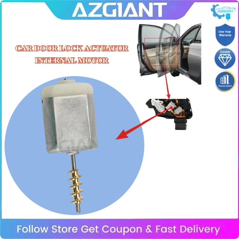 

AZGIANT Quiet Operation Car Door Lock Motor Repair FC-280 High Power 12 Volt Car Parts For Jeep Compass Patriot
