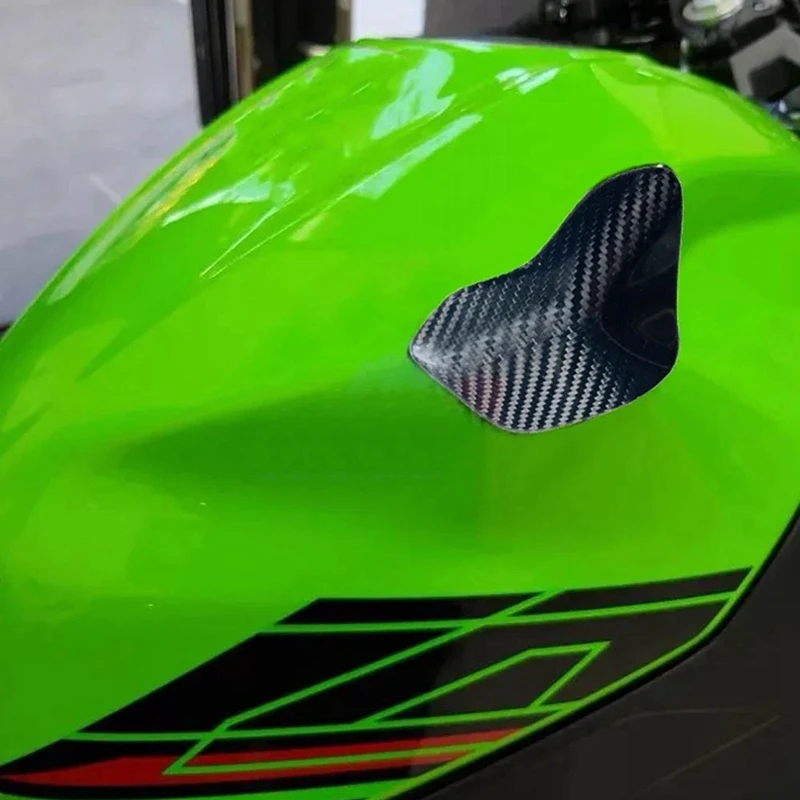 

M0t-rMotorcycle Carbon Fiber Fuel Tank Fairing Cover for Kawasaki Ninja 400 Z400 2017-2023 Moto