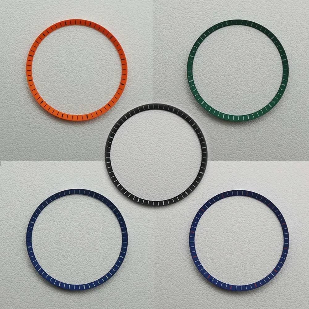 

30.5mm Watch Chapter Ring for NH35 Movement Modified Scale Rings Inner Diameter 27.5mm Watches Accessories