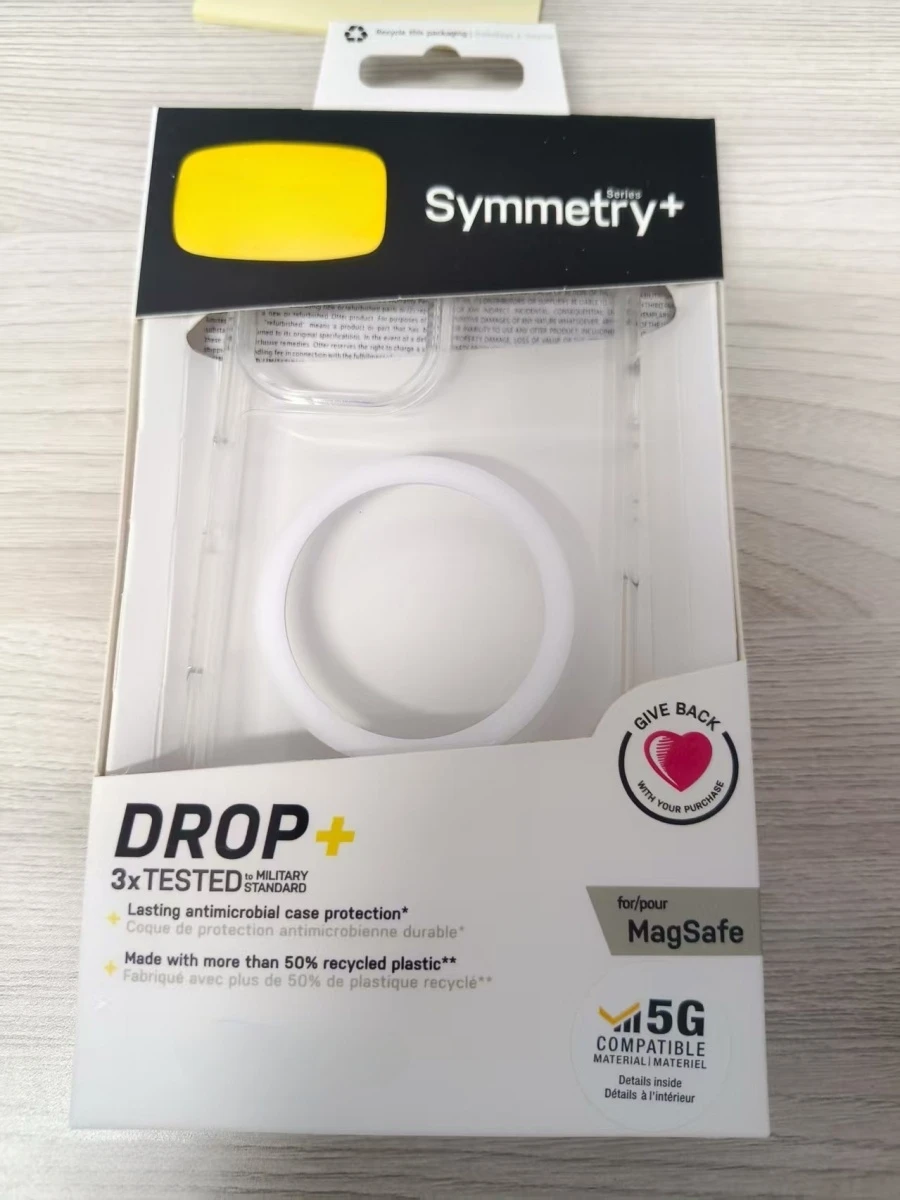 حافظة جديدة مضادة للسقوط Otter-Box MagSafe Series صندوق متماثل شفاف لهاتف iPhone 16 15 14 13 12 Pro Max 16 15 14 Plus