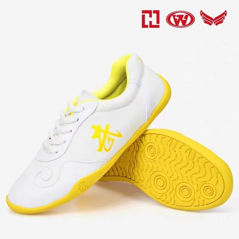 Zapatos de entrenamiento de artes marciales profesionales para hombres y mujeres, zapatos transpirables Wushu Unisex, zapatos de Kung Fu de marca de lujo para parejas, talla 35-45