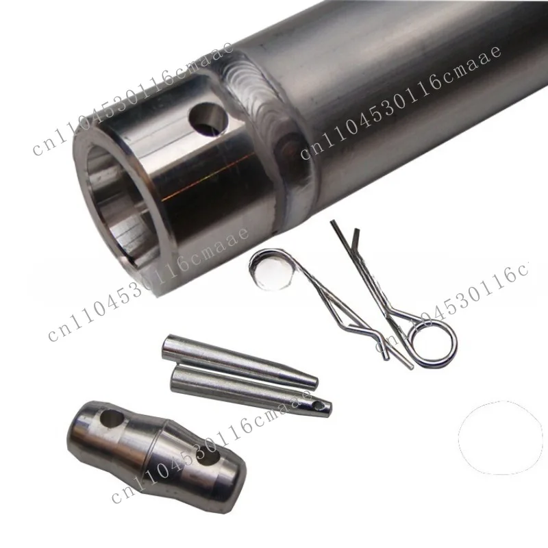 Direct Supply Aluminum Alloy Welding 50mm Single Tube Butt Connector Truss Frame, Light Frame Accessories Gantry