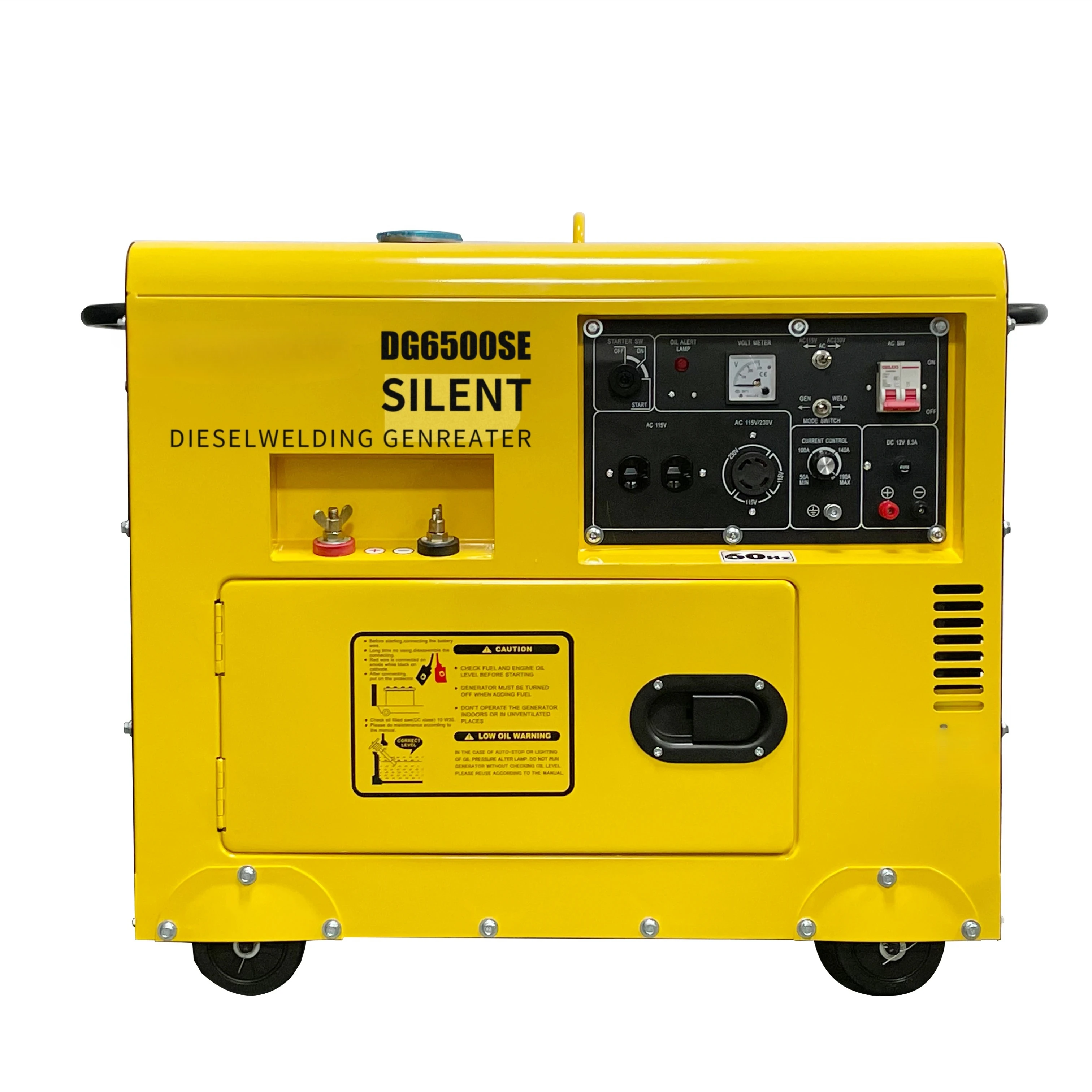 

186FA 220V 50/60hz Single Phase Open Frame Portable Engine Welding Generator