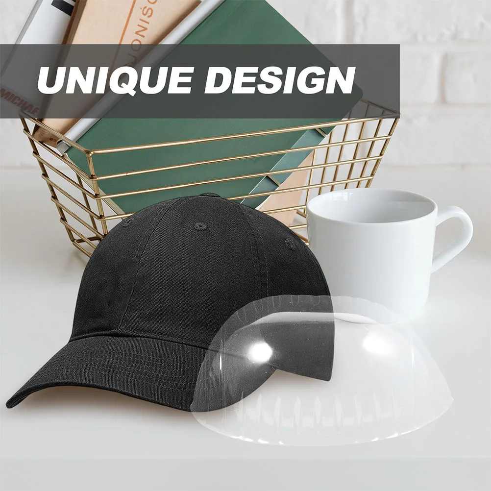 

100pcs Plastic Inner Support For Baseball Caps Inner Holders Shaping Storage Hat Stand Display Stand Hat Supplies
