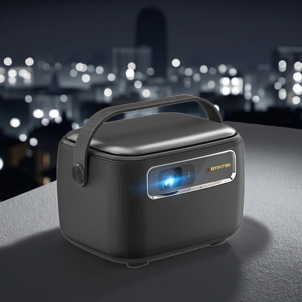 جهاز عرض عالي الجودة يعمل بالبطارية R20 750 Ansi Lumens جهاز عرض صغير محمول 4K بطارية ذكية للمعاطي المخدرات الخارجية #1