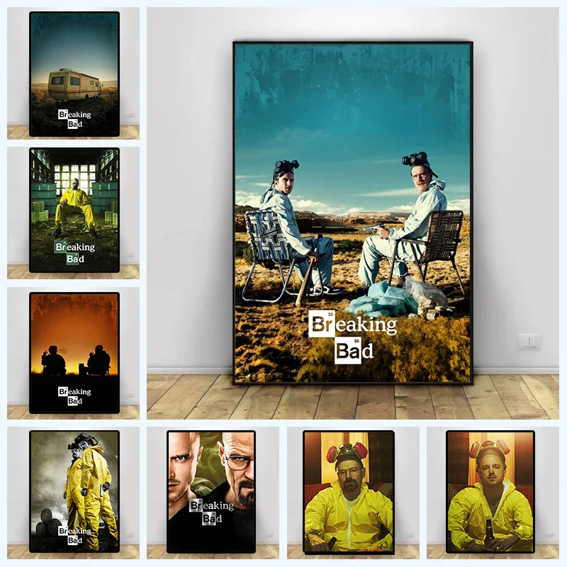 Breaking Bad Movie  Wall Art Canvas Painting Decor Art Poster Personalized Gift Modern Family Bedroom Home Decoration