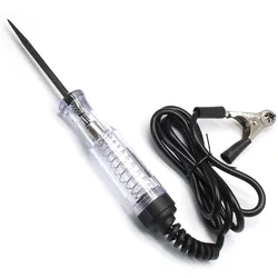 Test Light Automotive, Auto Car Truck Voltage Circuit Tester 6V-24V Tester with Digital Display Wire Vehicle Volt Probe Pen