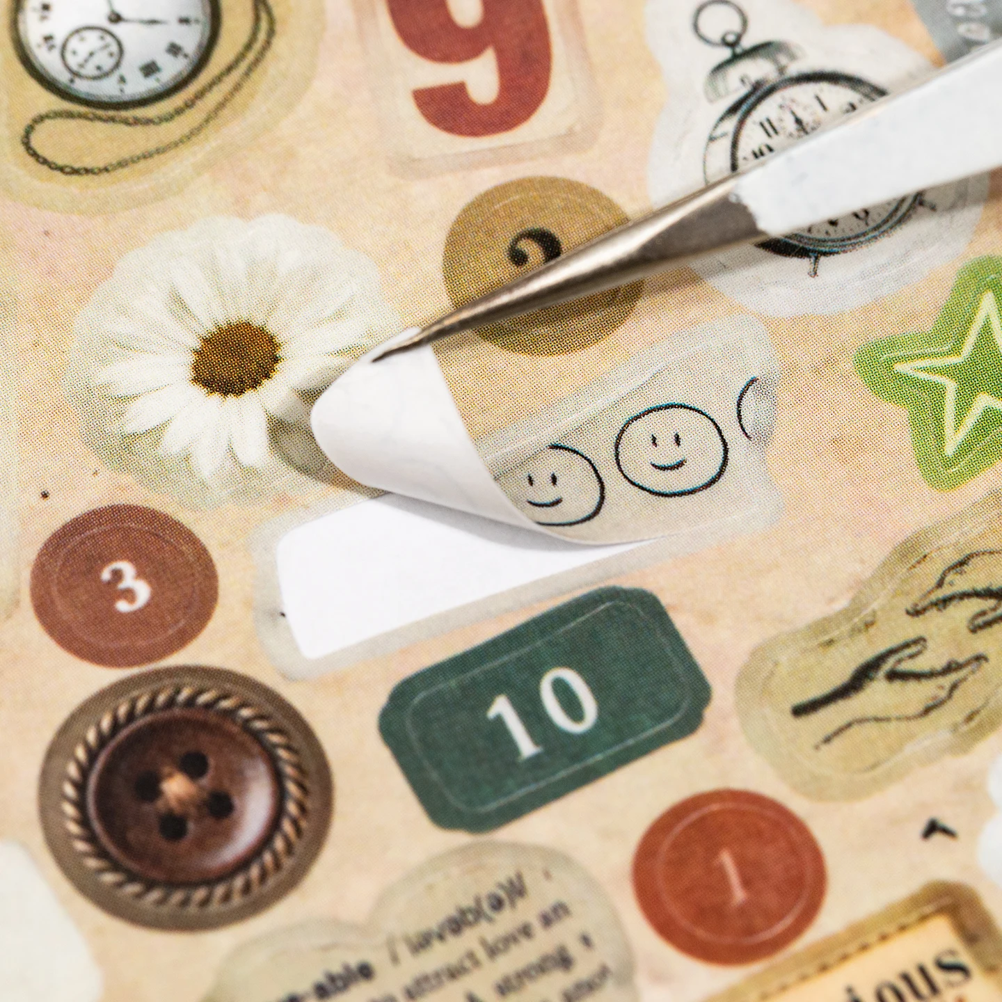 30 Blatt 1800+ Stück Niedliche Cartoon-Aufkleber, Ästhetische Sticker, Scrapbook-Buch für Journaling, DIY, Laptop- & Handy-Dekoration – Detail 5