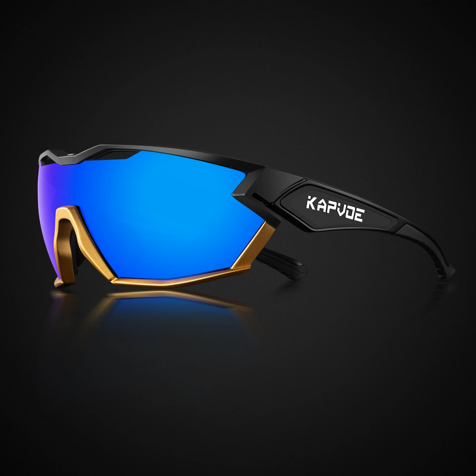 KAPVOE Fahrrad Radfahren Gläser Für Männer Frauen UV400 Outdoor Sport Brillen Fahrrad Berg Laufen Wandern radfahren Sonnenbrille