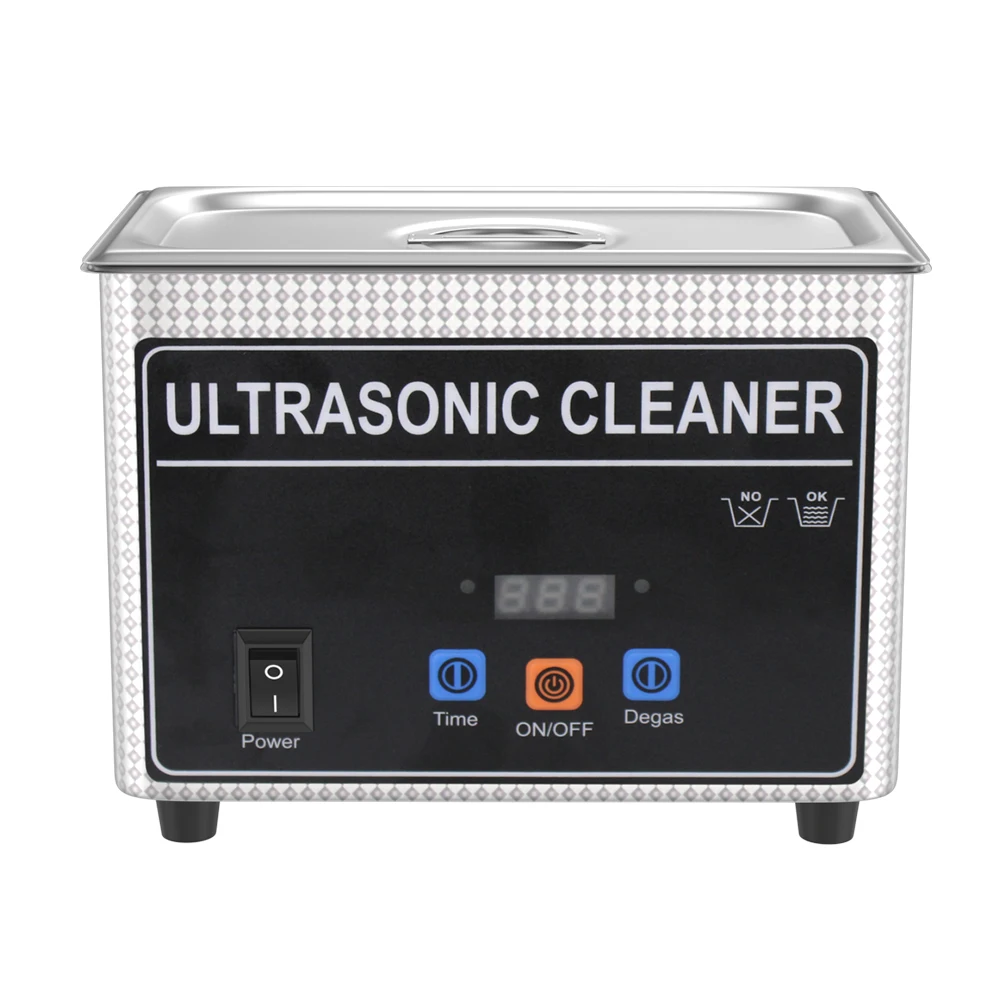 Ultrasonic Cleaner Sonic Equipment Metal Engine Parts Oil Degreaser  Professional Ultrasound Cleaning Machine Bath Tank 800ml