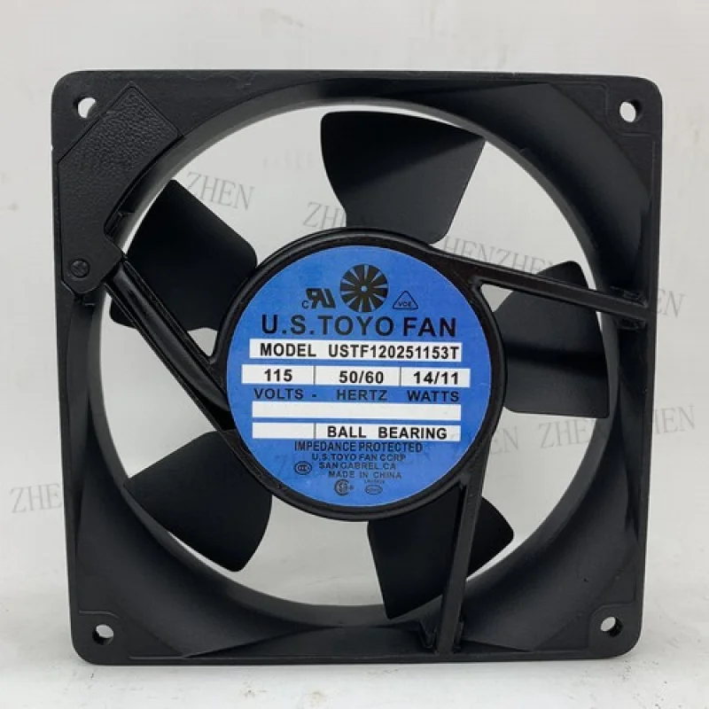 

Y 1 шт. новый для США ВЕНТИЛЯТОР USTF120251153T 115 В 14/11 Вт Вентилятор охлаждения переменного тока # QW.