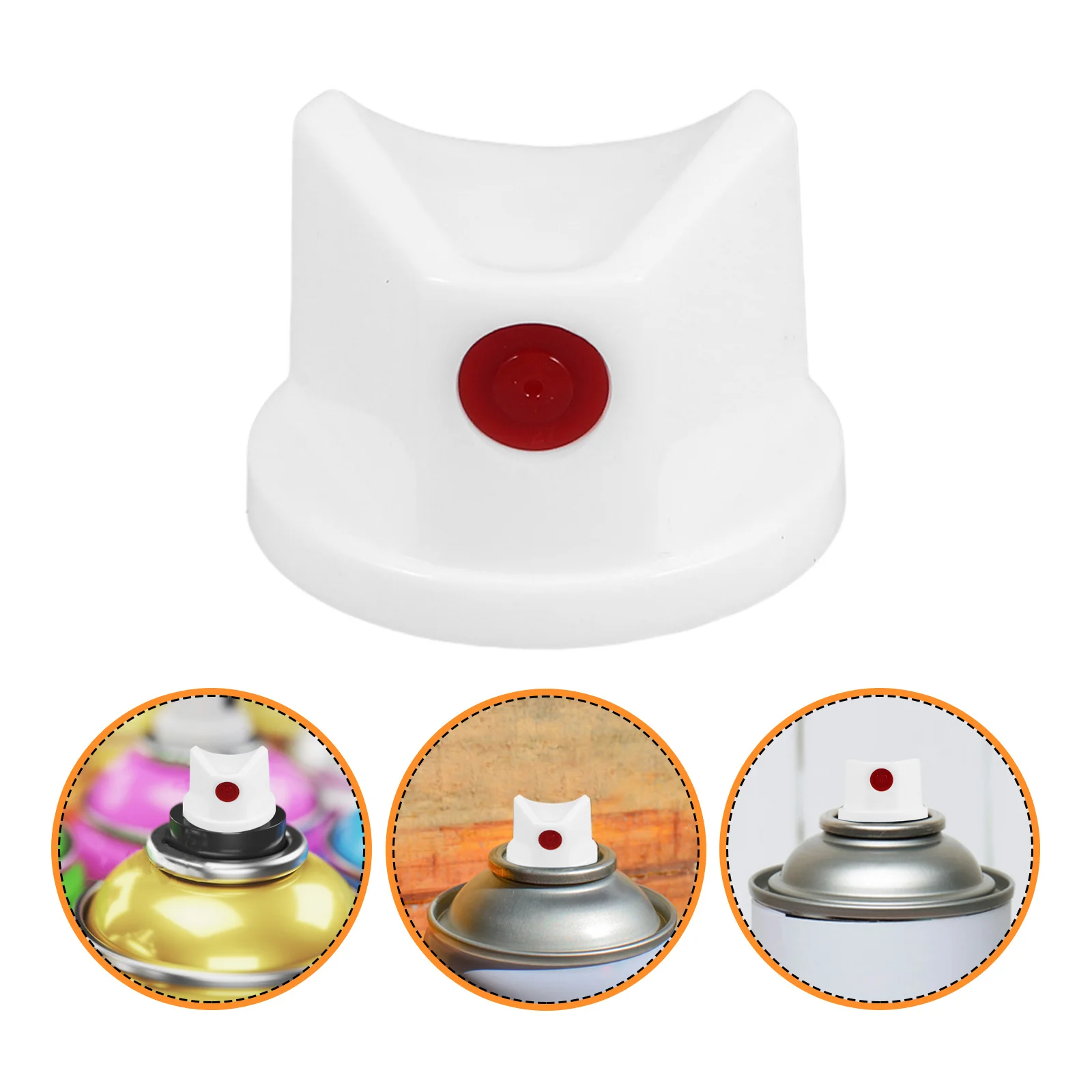 20 قطعة نصائح فوهة الطلاء للعلب مريح سلس الفن رذاذ اللوحة استبدال أجزاء رذاذ يمكن فوهة نصائح