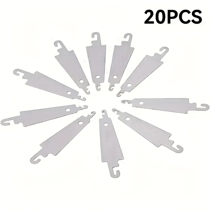20 piezas enhebrador de hilo, herramientas de costura de punto de cruz para bordado, herramientas de costura DIY, enhebrador de aguja, herramientas de inserción de hilo de coser