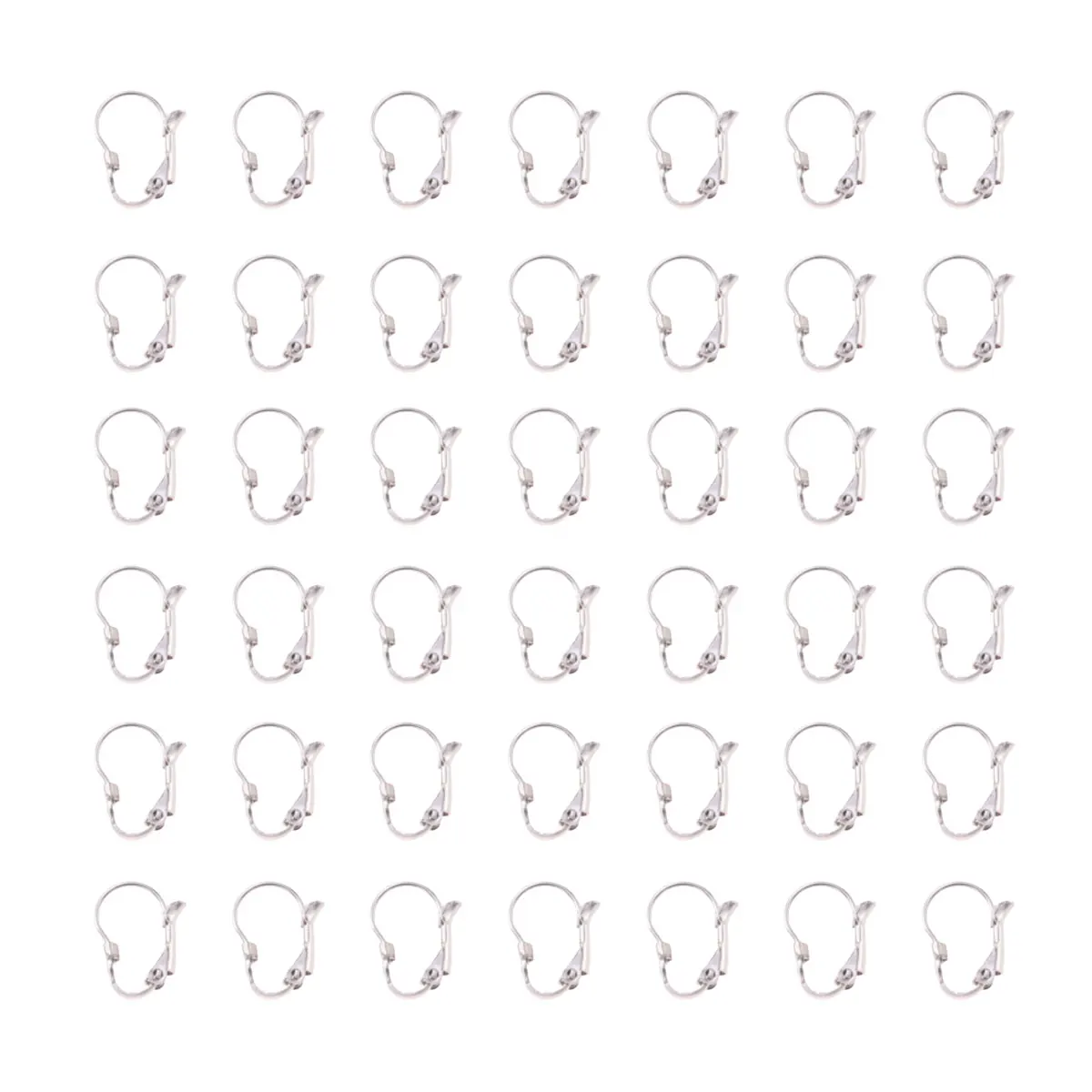 

100pcs Stainless Steel Earring Accessories Durable Lightweight Smooth DIY Handmade Jewelry Craft Supplies Gifts