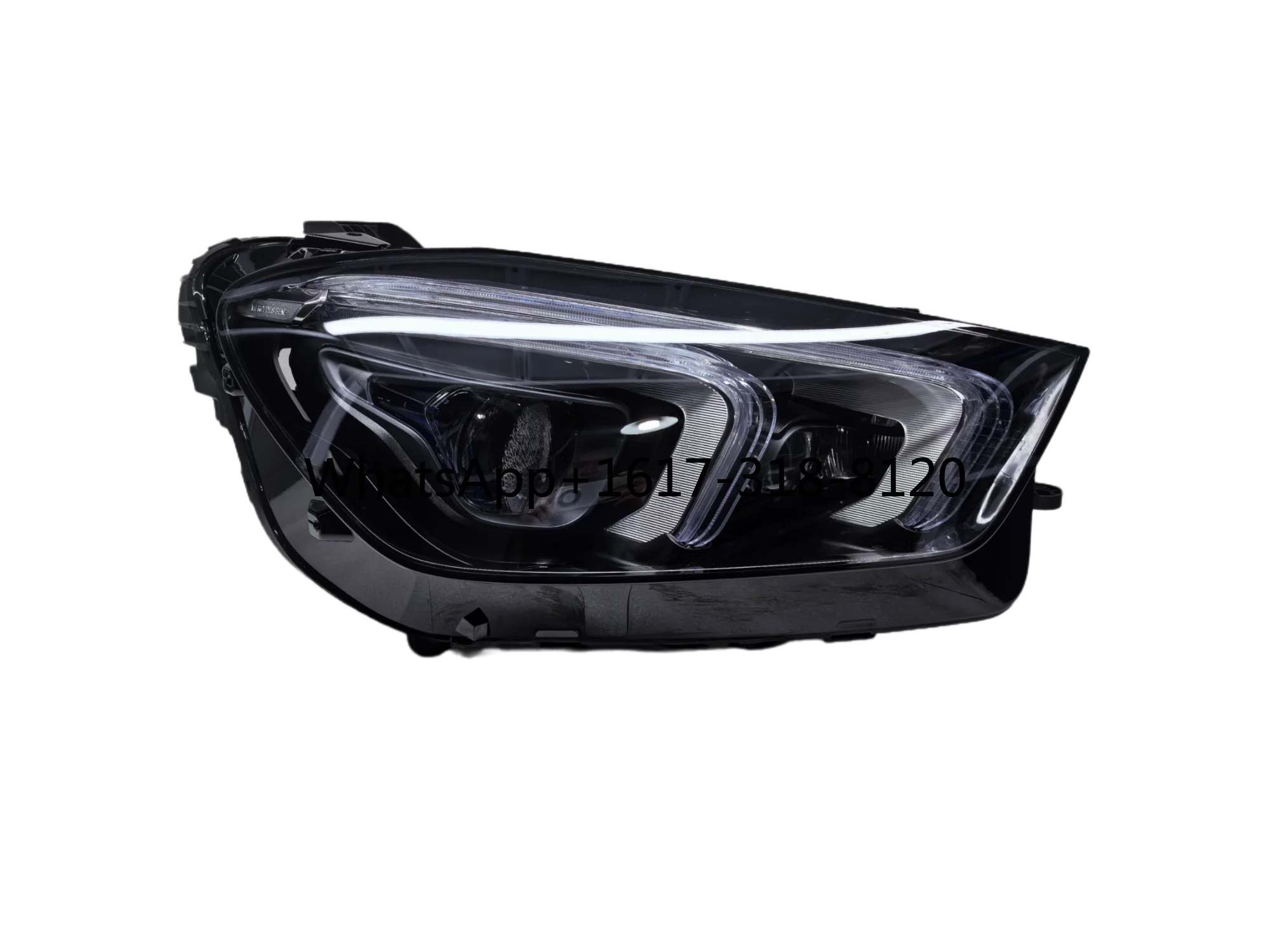 

Светодиодные фары с двумя линзами для Me rce des Be nz W167 X167 2020-2023, высококачественное освещение X167, совместимое с GLE Class