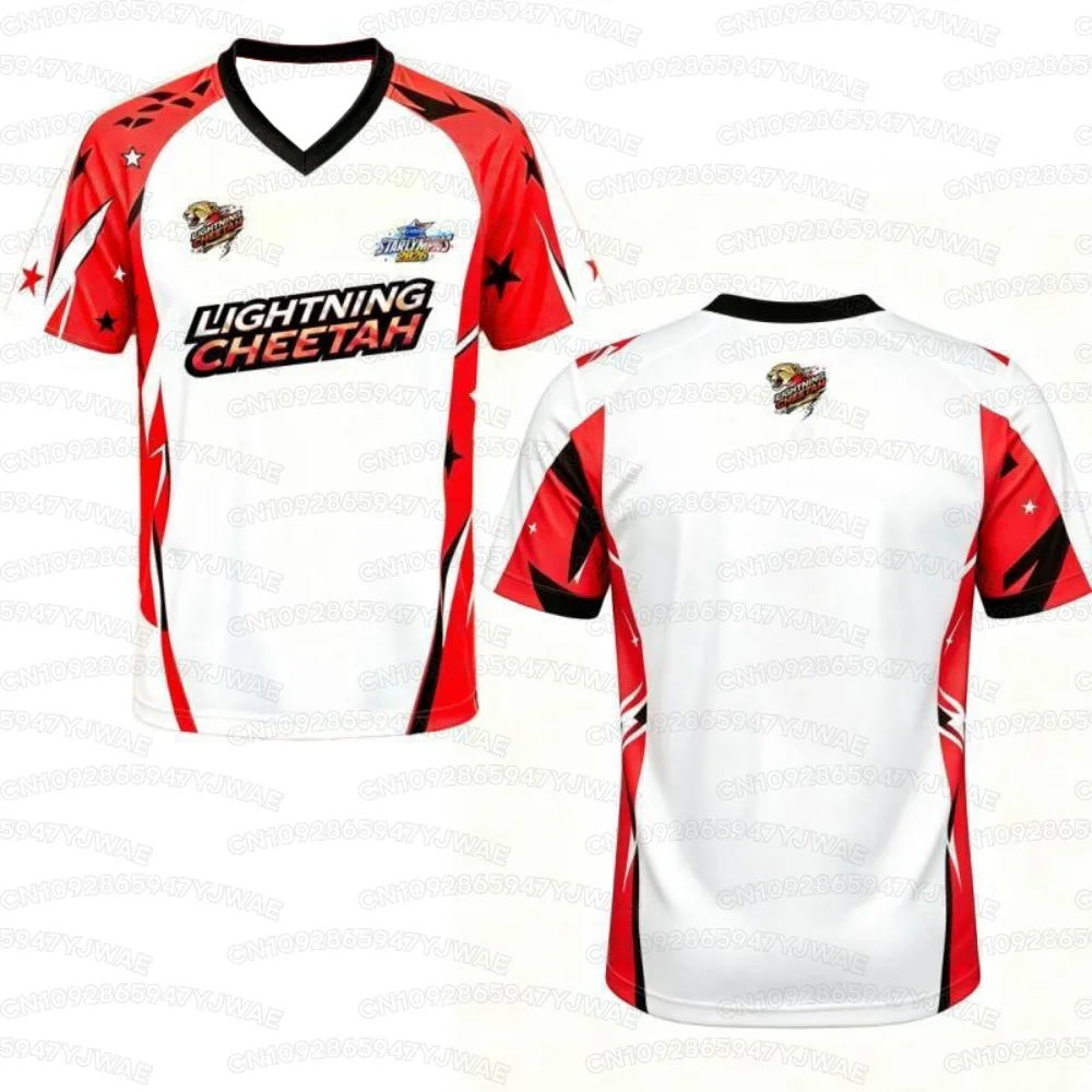 Men's and Women's Summer 2026 Thailand GMMTV Jersey Sports Meeting Jerseys 3D Printed Short Sleeve Red Team Blue Team T-shirt view 6