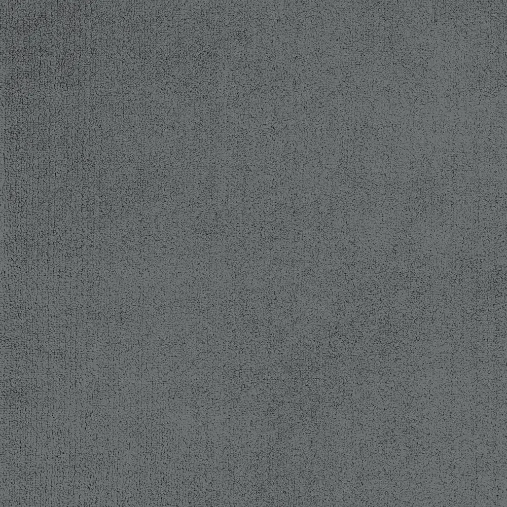 Solid Gray Nylon Bathroom Rug 24