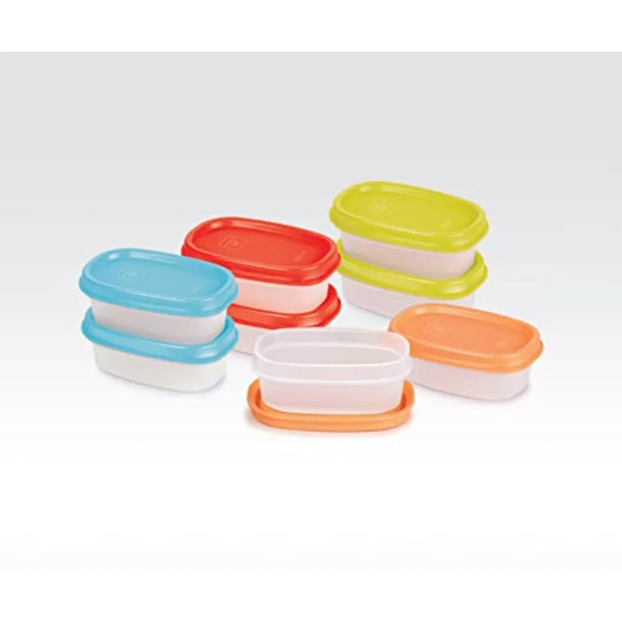 Condiment Cups container with Lids- 8 pk. 3 oz.Salad Dressing Container to go Small Food Storage Containers with Lids- Sauce Cu