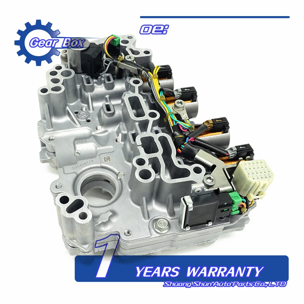 New JF015E RE0F11A CVT Transmission Valve Body With Solenoids For Nissan Sentra Note Versa Altima Bluebira Elgrand Suzuki