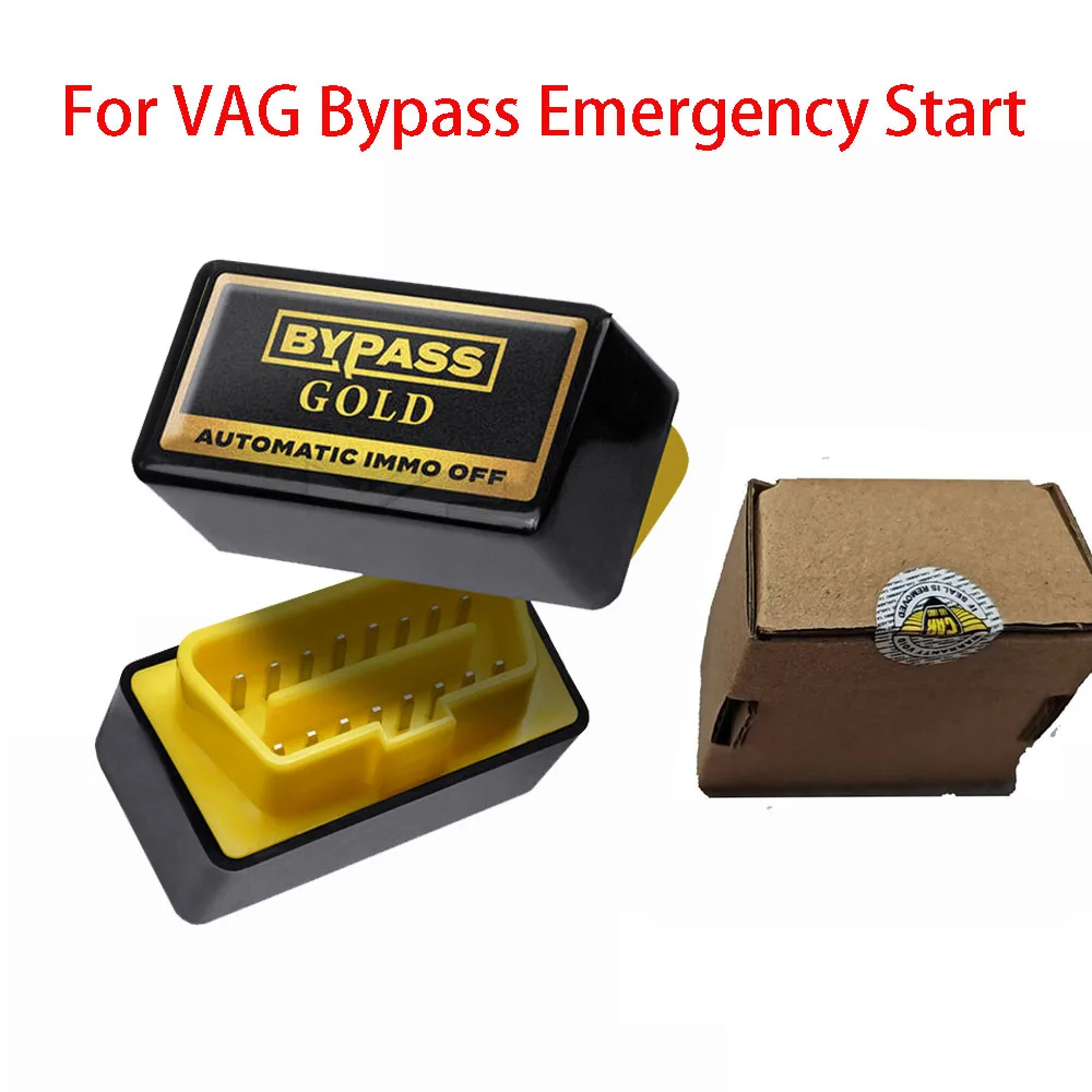 

Newest For VAG Bypass Gold Emergency Start EDC16 EDC15 Obd2 plug Car Repair Essential Tools ﻿Device Automatically Remove Immo