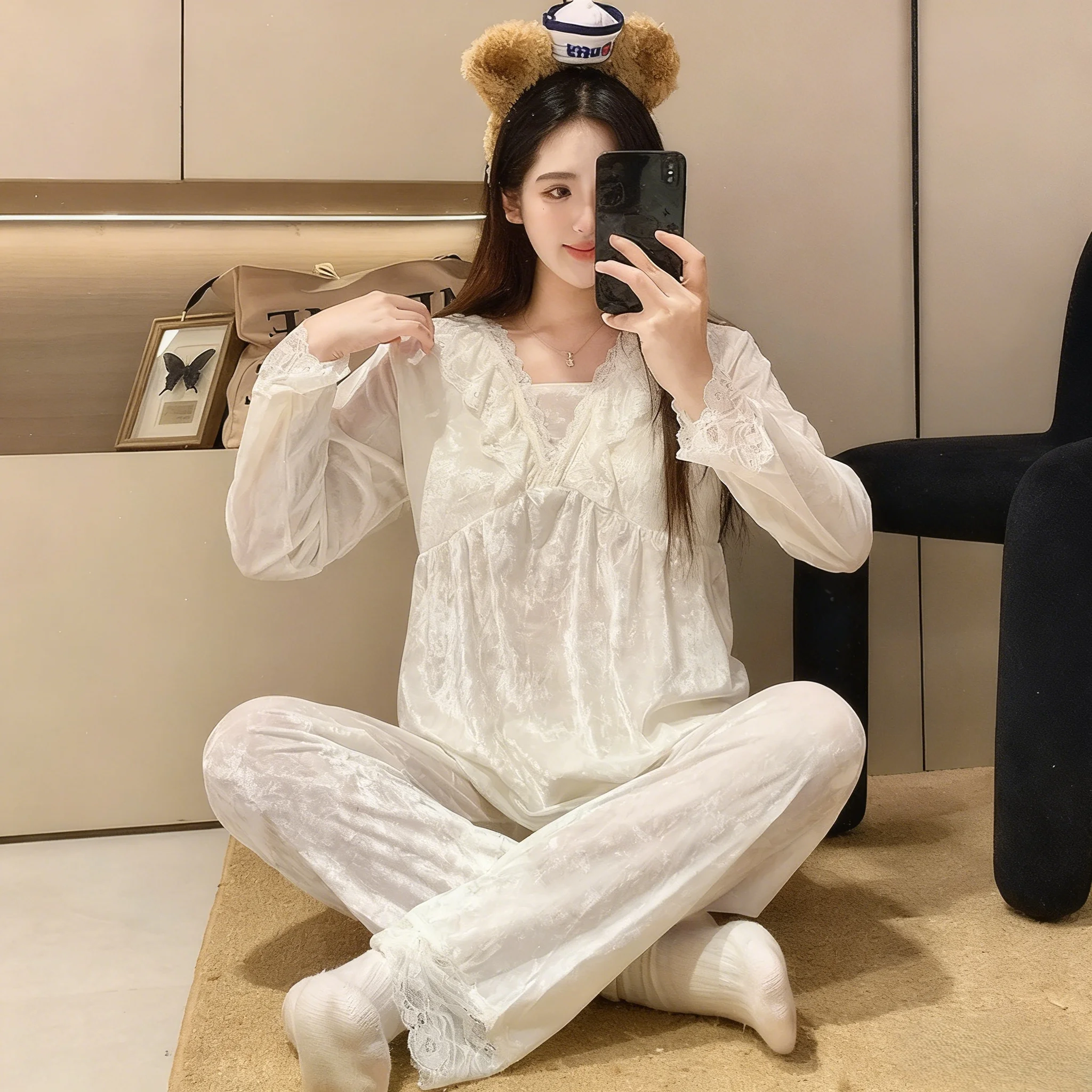 

Сексуальные женские пижамные комплекты из атласа с абстрактным принтом, укороченные, с завязками спереди, шелковистые, для вечеринок, домашняя одежда, стильные, модные, для мероприятий и вечеров