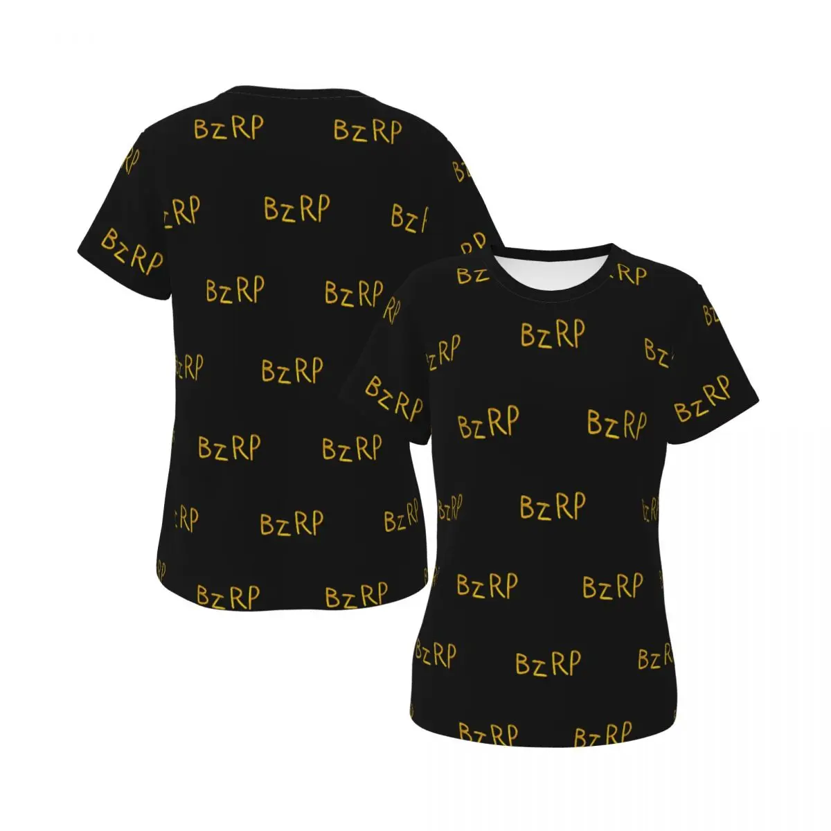 Bizarrap Cap (BZRP) T-Shirt Women Short Sleeve T Shirts Round Neck Clothes Cotton Summer Tees Streetwear view 4