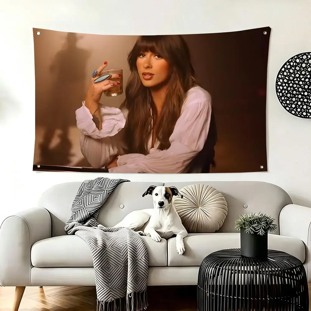 Southern Rock Ella Langley Flags  For Living Room Home Dorm Decor Wall Outdoor Camping Party Banner Gifts