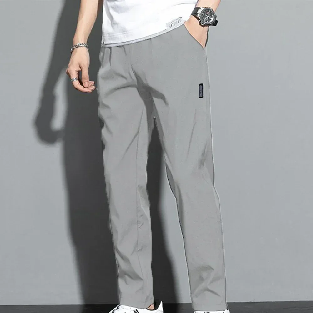Autumn Pants Men Fitness Sportswear Tracksuit Elastic Waist Sweatpants Cotton Trousers Loose Gyms Jogger Track Pants Mens M- 5XL