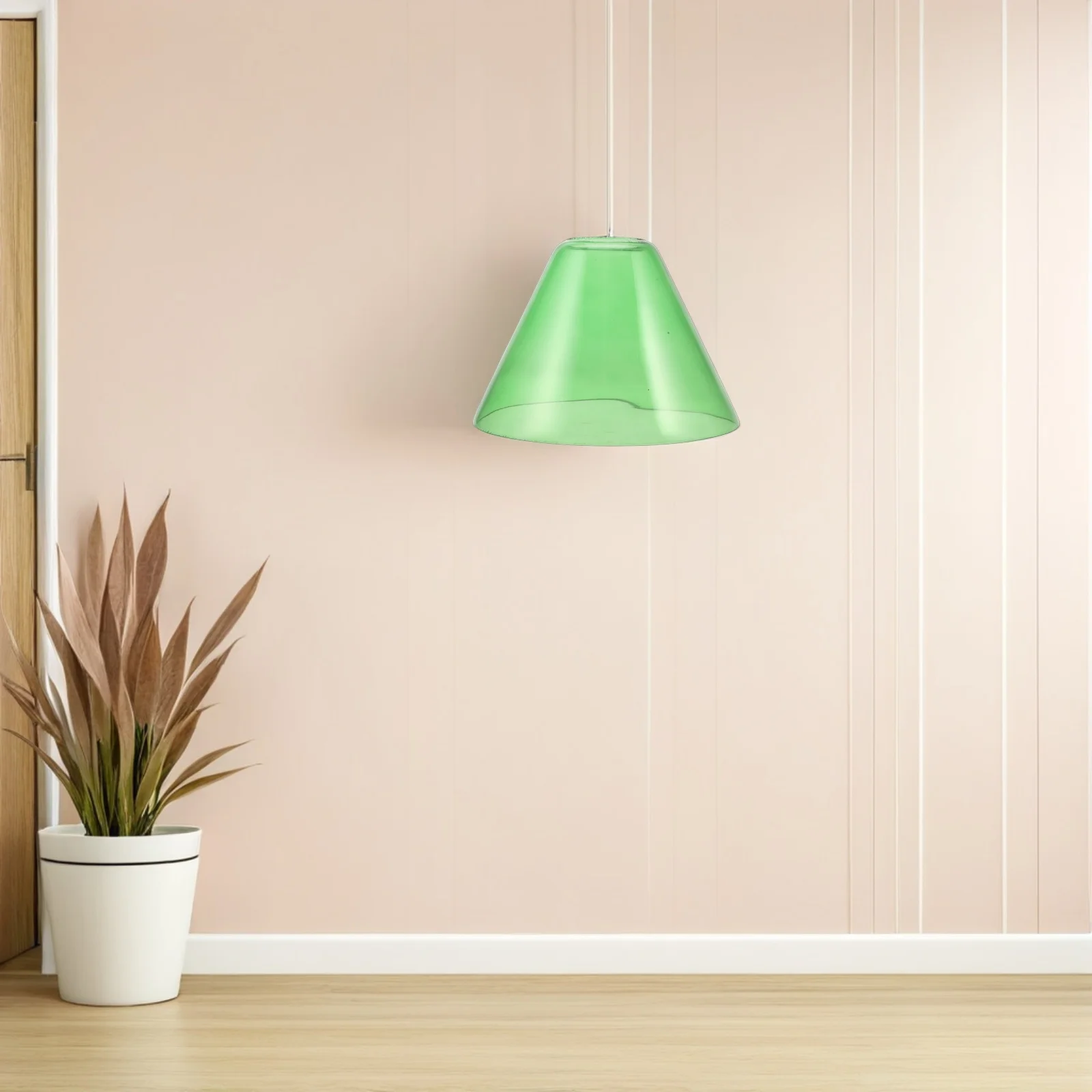 グリーンガラスランプシェード小さなランプシェード交換用ヴィンテージランプシェードライトアクセサリーテーブルランプシャンデリア器具用