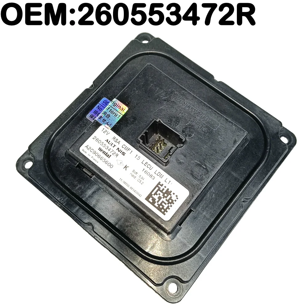 

Original Oemhids 95New 260553472R LEDDRL Ballast For Koleo Kleijia Daytime Running Lights Control Module A2C9065600
