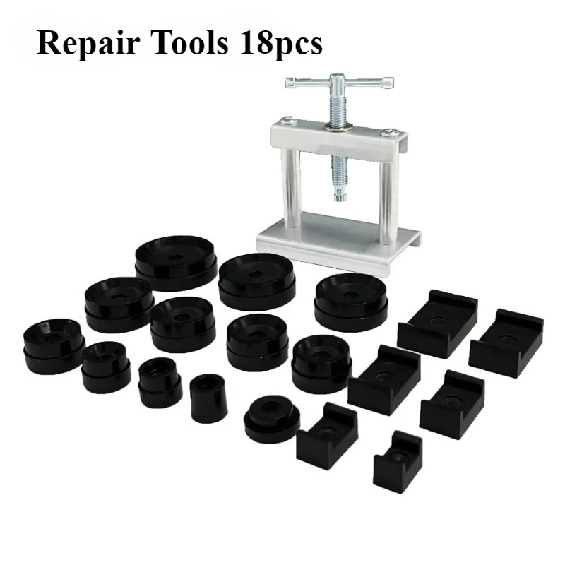 

Набор металлических укупорочных машин для часов, настольный запястье, задняя крышка корпуса, пресс-винт, закрывающий набор инструментов для ремонта часовщика, 13 шт., 18 шт., 19 шт.