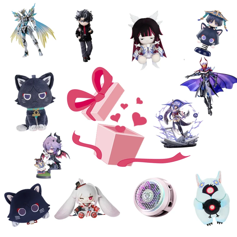 [Original] miHoYo Game Genshin Impact Honkai Star Rail Zenless Zone Zero Honkai Impact 3 & Tears of Themis Anime Geburtstagsgeschenkbox