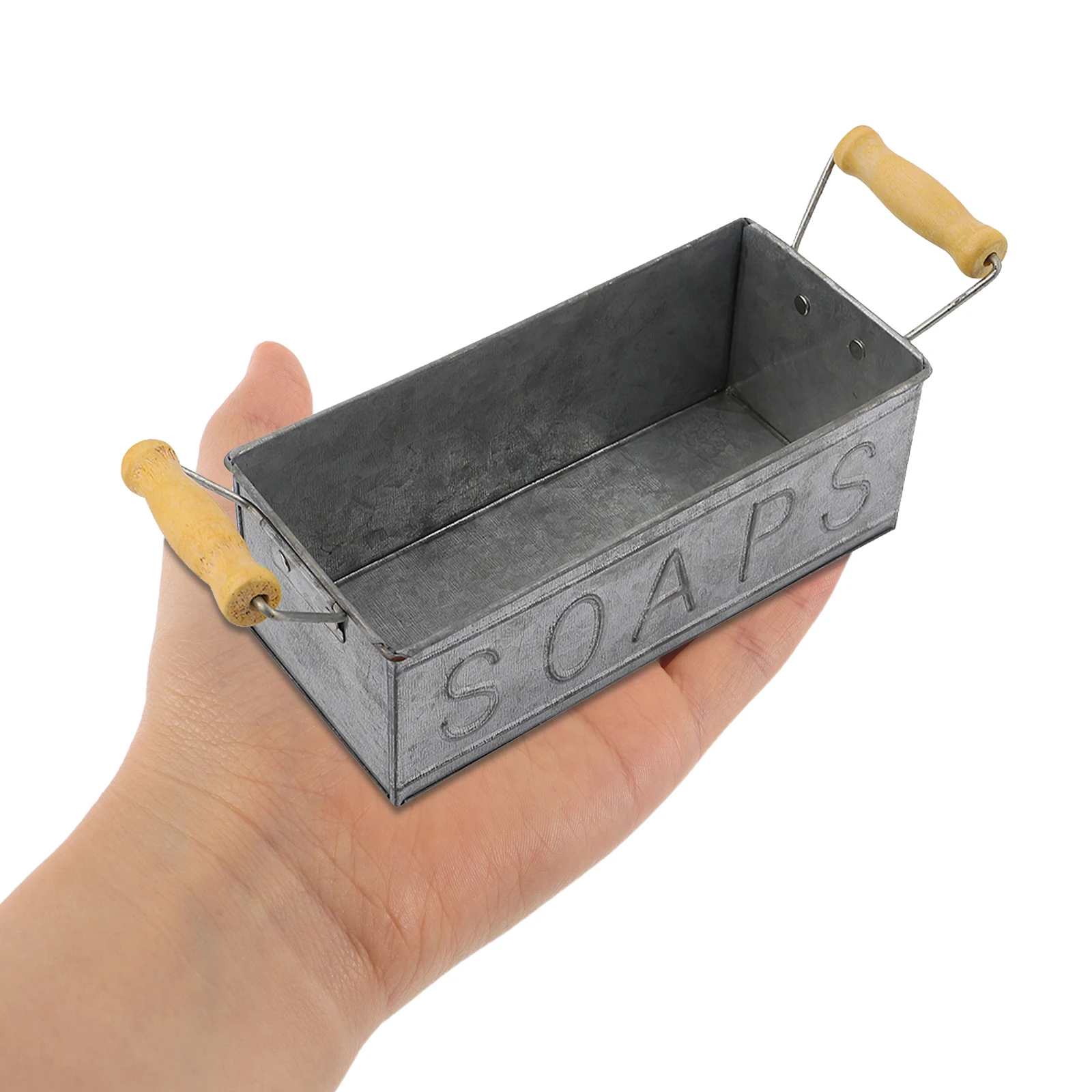 

Durable Metal Flower Pot for Garden Home Decor Stylish French Style Silver Flower Container Garden Supplies